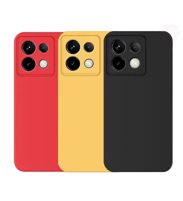 قاب گوشی شیائومی Redmi Note 13 4G مدل سیلیکونی محافظ لنزدار - Image 3