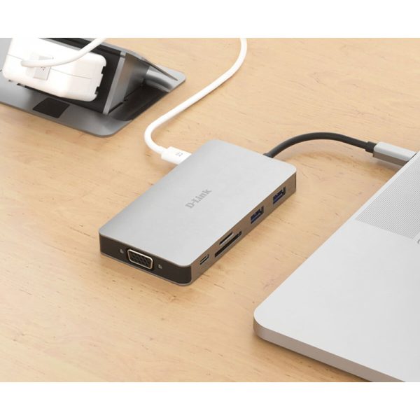 هاب USB-C دی لینک 9 پورت مدل DUB-M910 - Image 3