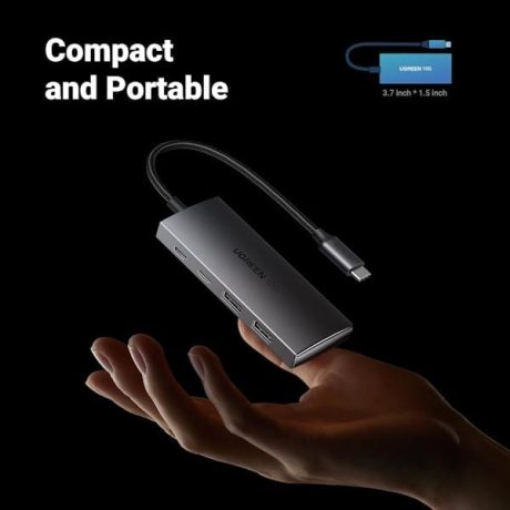 هاب USB-C یوگرین 4 پورت مدل CM480 30758 - Image 2