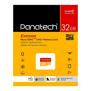 کارت حافظه microSDHC پاناتک مدل Extreme کلاس 10 استاندارد UHS-I U1 سرعت 30MBps ظرفیت 32 گیگابایت