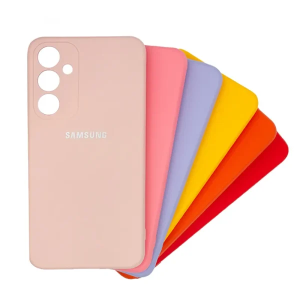 قاب گوشی سامسونگ Galaxy A55 مدل سیلیکونی محافظ لنزدار - Image 3