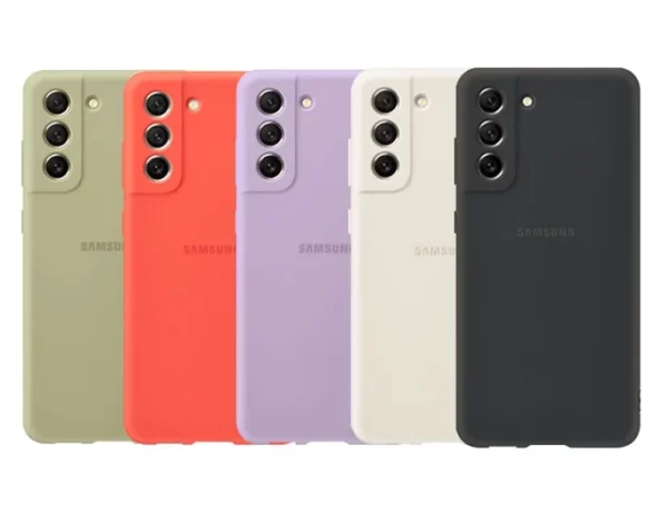 کاور سیلیکونی محافظ لنزدار مناسب برای گوشی موبایل سامسونگ مدل Galaxy S21 FE 5G - Image 2