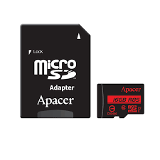 کارت حافظه‌ microSDHC اپیسر استاندارد UHS-I U1 مدل AP16G ظرفیت 16 گیگابایت