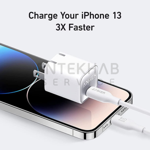 شارژر دیواری انکر مدل Anker 511 Nano 3 توان 30 وات - Image 2
