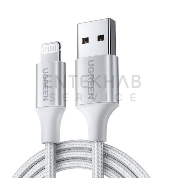 کابل لایتنینگ به USB یوگرین US199 مدل 60163 طول 2 متر - Image 2