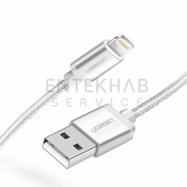 کابل لایتنینگ به USB یوگرین US199 مدل 60163 طول 2 متر - Image 3