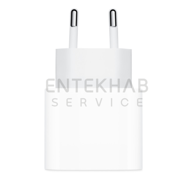 شارژر دیواری اپل مدل 20 وات دو شاخه - Image 4