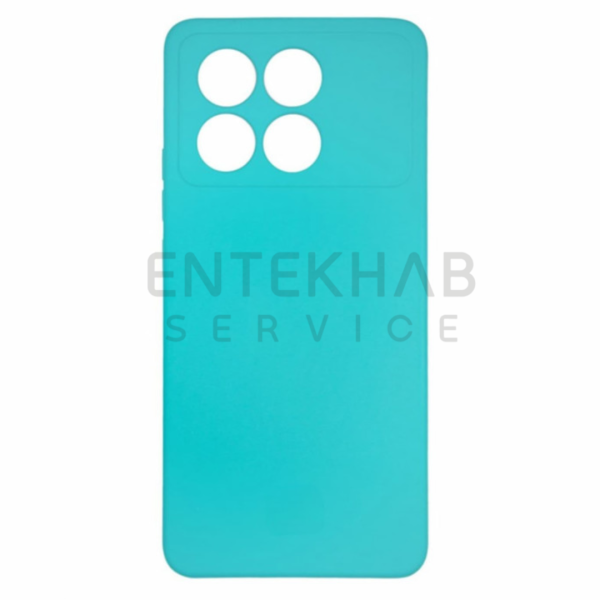 قاب گوشی پوکو X6 Pro 5G مدل سیلیکونی محافظ لنزدار