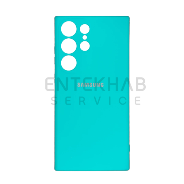 قاب گوشی سامسونگ Galaxy S24 Ultra مدل سیلیکونی محافظ لنزدار - Image 2
