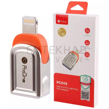 مبدل USB OTG به لایتنینگ پرووان مدل PCO12 - Image 3