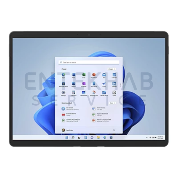 تبلت مایکروسافت مدل Surface Pro Copilot+ PC X Elite ظرفیت 512 گیگابایت رم 16 گیگا‌بایت