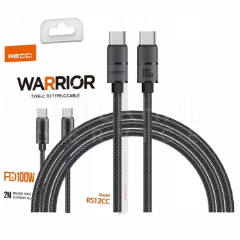 کابل تایپ C به تایپ C رسی مدل RS12CC - Image 2