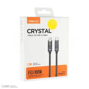 کابل تایپ C به تایپ C رسی مدل RS16CC - Image 3