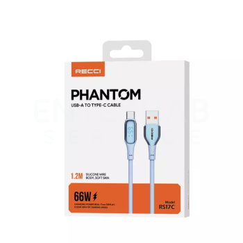 کابل تایپ C رسی مدل RS17C - Image 3