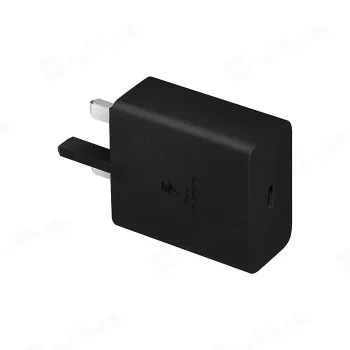 سر شارژر دیواری SAMSUNG ویتنام فست شارژ 45 وات مدل EP-TA845NBEGAE - Image 2