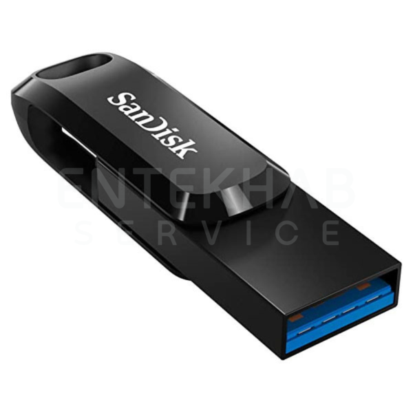 فلش مموری سن دیسک مدل Ultra Dual Drive GO USB Type-C ظرفیت 64 گیگابایت