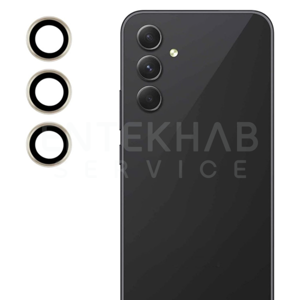 محافظ لنز دوربین گوشی سامسونگ Galaxy A25 مدل رینگی - Image 2