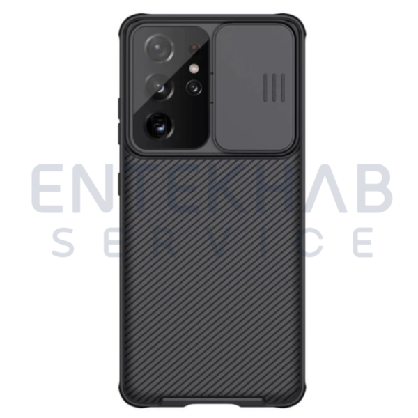 کاور گوشی سامسونگ Galaxy S24 FE نیلکین مد‌ل Camshield Pro