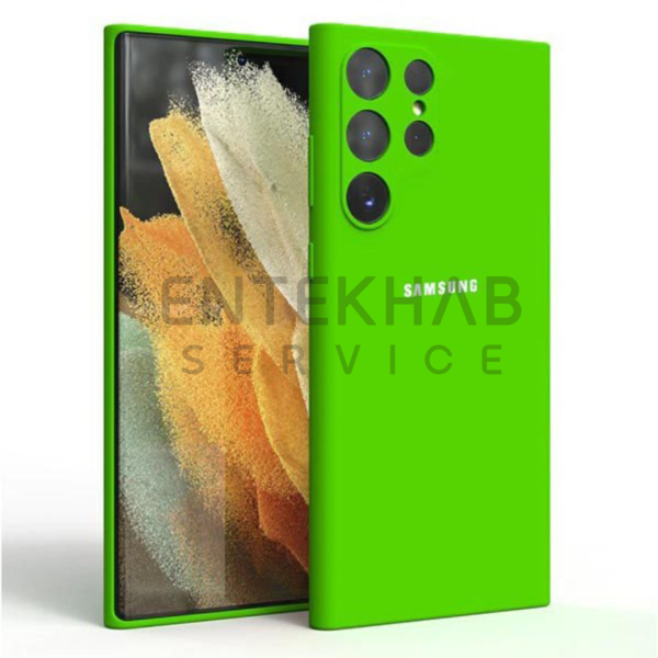 قاب گوشی سامسونگ Galaxy S24 Ultra مدل سیلیکونی محافظ لنزدار - Image 6