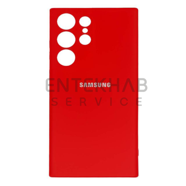 قاب گوشی سامسونگ Galaxy S24 Ultra مدل سیلیکونی محافظ لنزدار - Image 4