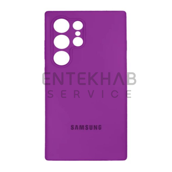 قاب گوشی سامسونگ Galaxy S24 Ultra مدل سیلیکونی محافظ لنزدار - Image 5