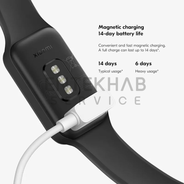 مچ بند هوشمند شیائومی مدل Mi Band 8 Active - Image 2