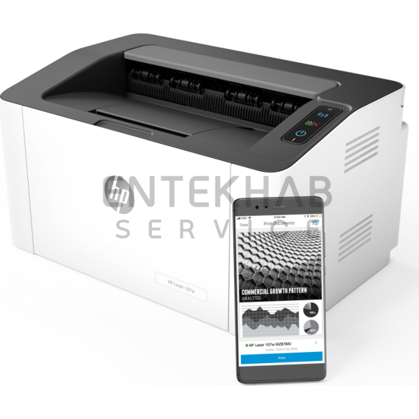 پرینتر اچ پی مدل Laser 107w لیزری - Image 7