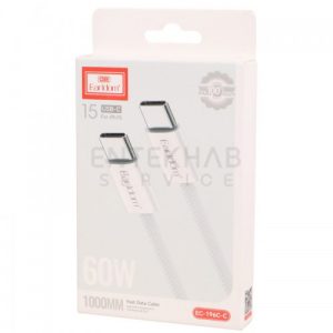 کابل شارژ دو سر TYPE-C فست شارژ Earldom مدل EC-196C-C